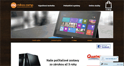 Desktop Screenshot of mikoscomp.sk